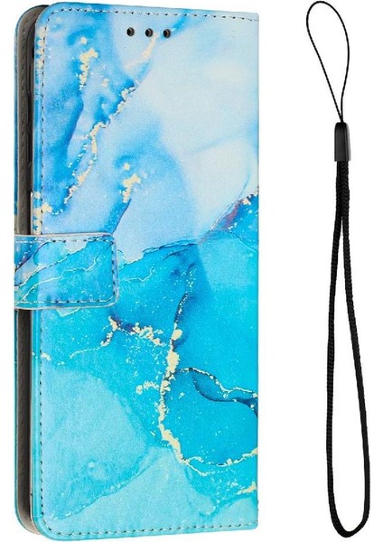 Oppo Reno 13F 5g Kart Ekleme Cüzdan Kılıf Için Flip Case Boyalı Mermer (Yurt Dışından) fiyatları