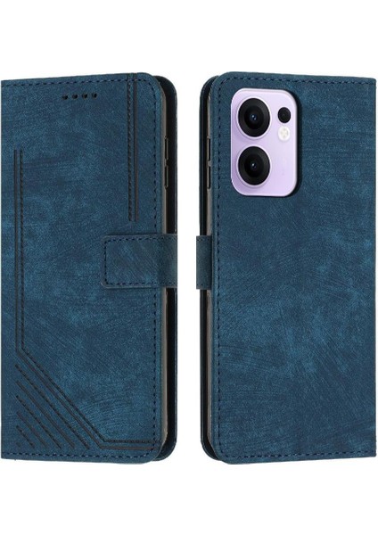 Oppo Reno 13F 5g Kickstand Kart Ekleme Cüzdan Pu Deri Için Flip Case (Yurt Dışından)