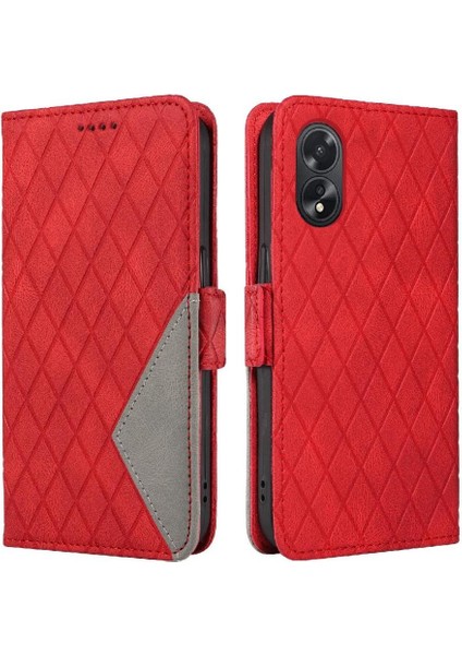 Kart Yuvası ve El Kayışı Iki Renk Ekleme ile Oppo A38 4g Için Flip Case (Yurt Dışından) fırsatları