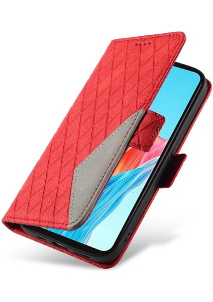 Kart Yuvası ve El Kayışı Iki Renk Ekleme ile Oppo A38 4g Için Flip Case (Yurt Dışından) indirimleri