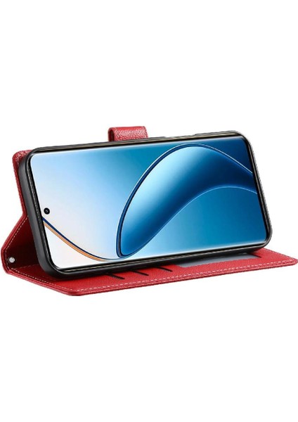Realme 12 4g Manyetik Kapatma Günlük Kullanım Darbeye Dayanıklı Kart Yuvaları Için Kılıf (Yurt Dışından) indirimleri