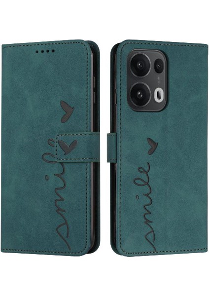 Oppo Reno 13 Pro 5g Kart Ekleme Pu Deri Kickstand Için Flip Case (Yurt Dışından)