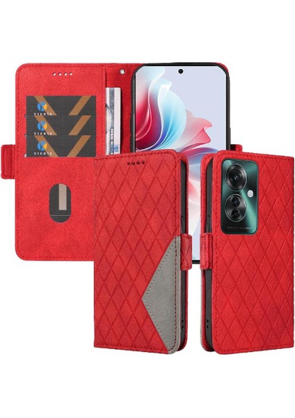 Kart ile Oppo Reno 11F 5g Şık Koruyucu Telefon Kılıfı Için Flip Case ve (Yurt Dışından) indirimleri