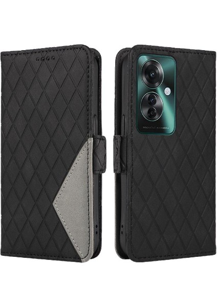 Kart ile Oppo Reno 11F 5g Şık Koruyucu Telefon Kılıfı Için Flip Case ve (Yurt Dışından)