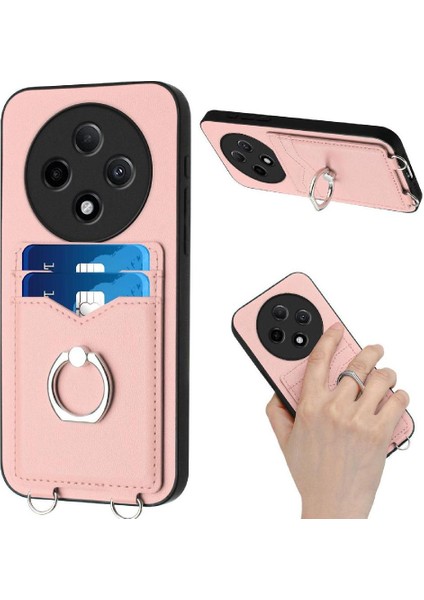 Oppo A3 Pro Vaka Doğru Kesi Kickstand Fonksiyonu ile Uyumlu Yüksek (Yurt Dışından)