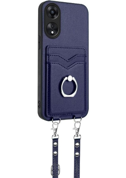 Oppo A78 4g Doğru Insizyon Kickstand Fonksiyonu Için Uyumlu Kılıf Yüksek (Yurt Dışından)
