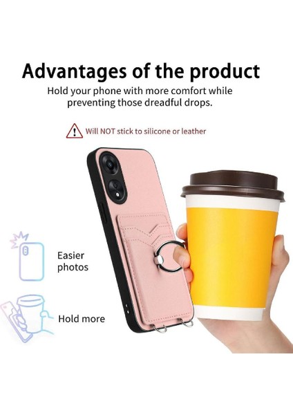 Oppo A78 4g Doğru Insizyon Kickstand Fonksiyonu Için Uyumlu Kılıf Yüksek (Yurt Dışından) fırsatları