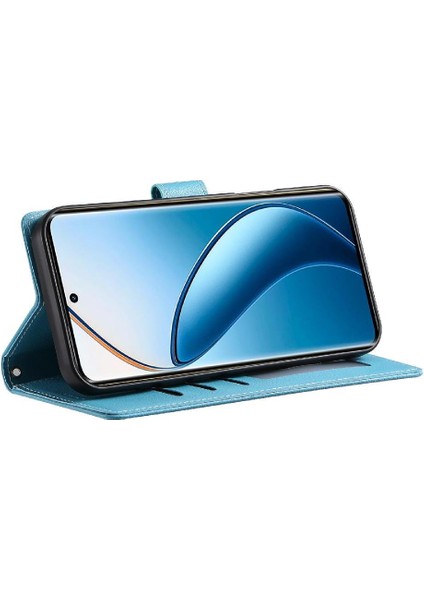 Realme 12 4g Manyetik Kapatma Günlük Kullanım Darbeye Dayanıklı Kart Yuvaları Için Kılıf (Yurt Dışından) indirimleri