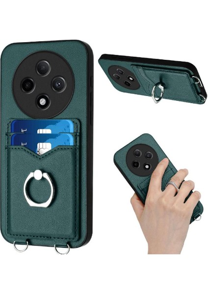 Oppo A3 Pro Vaka Doğru Kesi Kickstand Fonksiyonu ile Uyumlu Yüksek (Yurt Dışından)