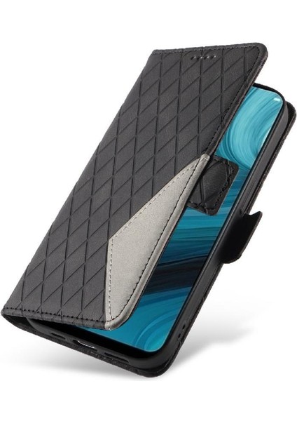 Kart Yuvası ve El Kayışı Şık Koruyucu Iki ile Oppo A7 Için Flip Case (Yurt Dışından) indirimleri