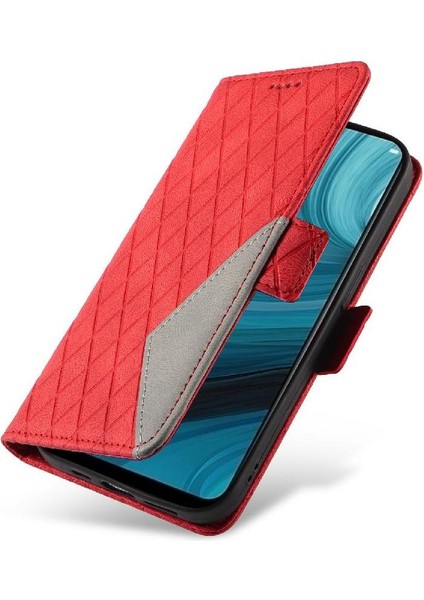 Kart Yuvası ve El Kayışı Şık Koruyucu Iki ile Oppo A7 Için Flip Case (Yurt Dışından) indirimleri