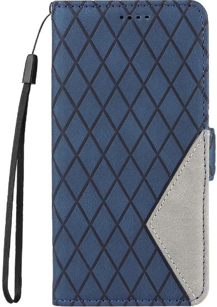 Kart Yuvası ve El Kayışı Şık Koruyucu Iki ile Oppo A7 Için Flip Case (Yurt Dışından) modelleri