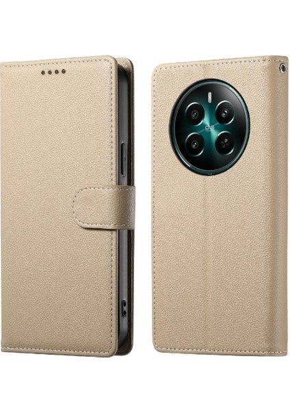 Realme 13 4g Manyetik Kapatma Günlük Kullanım Darbeye Dayanıklı Kart Yuvaları Için Kılıf (Yurt Dışından) fırsatları