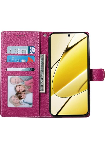 Realme 13 Pro Plus 5g Darbeye Dayanıklı Kart Yuvaları Için Kılıf Günlük Kullanım Manyetik (Yurt Dışından)
