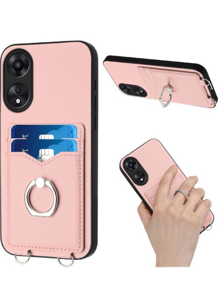 Oppo A78 4g Vaka Kickstand Fonksiyonu ile Uyumlu Doğru Kesi Yüksek (Yurt Dışından)