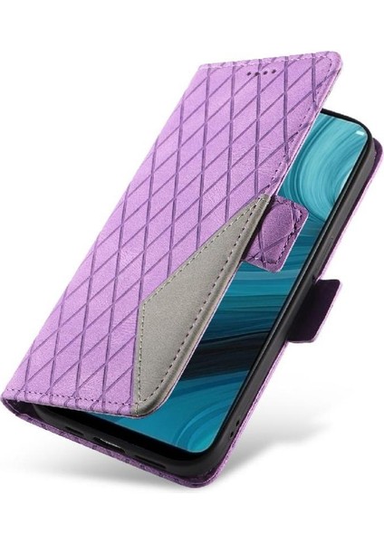 Kart Yuvası ve El Kayışı Şık Koruyucu Iki ile Oppo A7 Için Flip Case (Yurt Dışından) indirimleri