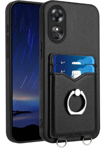 Oppo A17 Vaka Kickstand Fonksiyonu ile Uyumlu Benzersiz (Yurt Dışından)