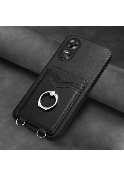 Oppo A17 Vaka Kickstand Fonksiyonu ile Uyumlu Benzersiz (Yurt Dışından) modelleri