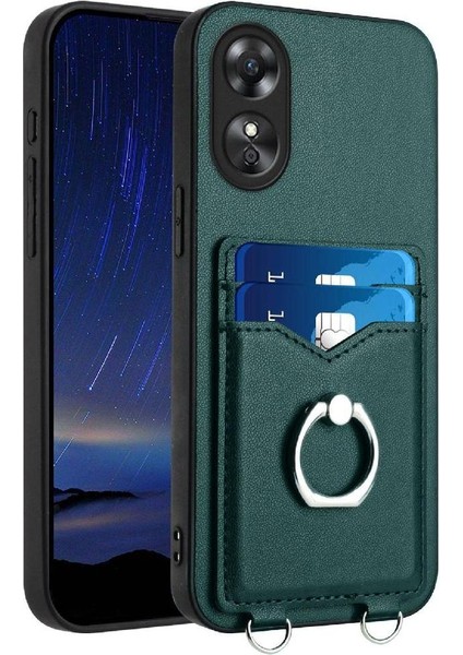 Oppo A17 Vaka Kickstand Fonksiyonu ile Uyumlu Benzersiz (Yurt Dışından)