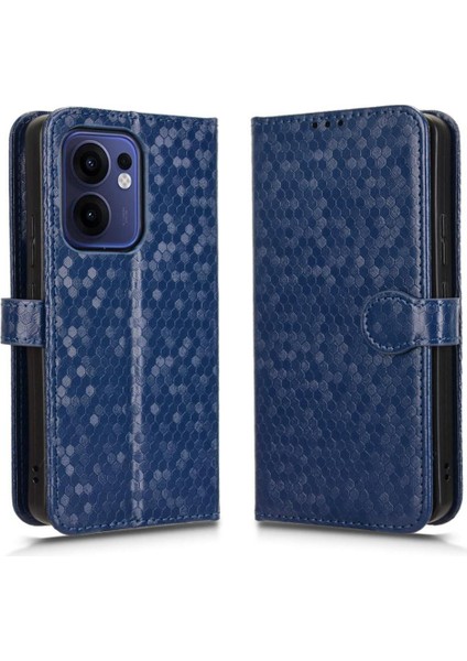 Oppo Reno 13F 4g Manyetik Toka Geometrik Desen Deri Cüzdan Için Kılıf (Yurt Dışından) modelleri