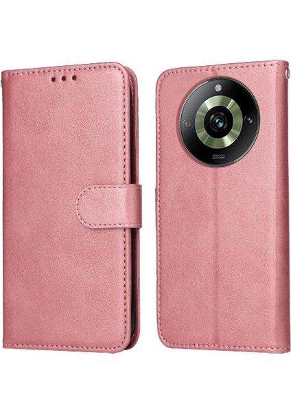 Realme 11 Pro Flip Kapak Manyetik Kapatma Kart Yuvaları Için Flip Case (Yurt Dışından)
