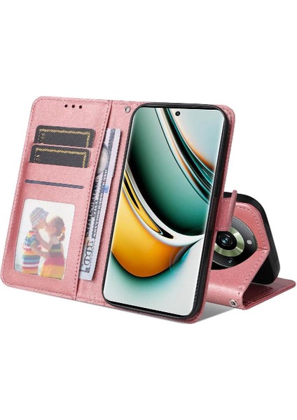 Realme 11 Pro Flip Kapak Manyetik Kapatma Kart Yuvaları Için Flip Case (Yurt Dışından) indirimleri