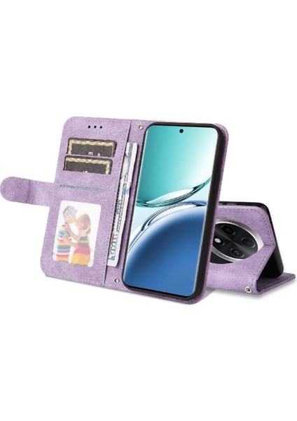 Oppo A3 Pro 5g Darbeye Dayanıklı Kısa Kayış Kart Yuvası Sahipleri Için Kılıf Uzun (Yurt Dışından)