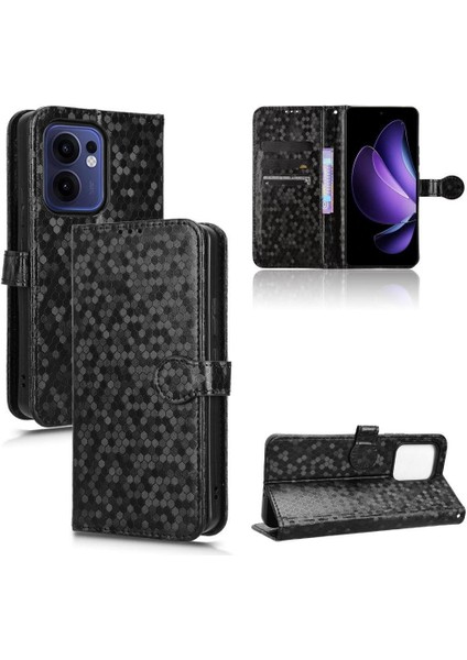 Oppo Reno 13F 5g Manyetik Toka Deri Cüzdan Kapak Geometrik Için Kılıf (Yurt Dışından) modelleri