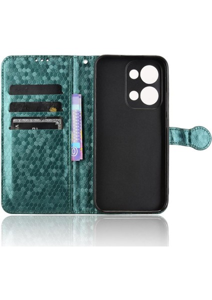 Oppo Reno 13 5g Manyetik Toka Geometrik Desen Deri Cüzdan Için Kılıf (Yurt Dışından) indirimleri