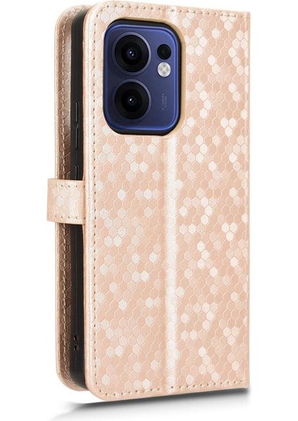 Oppo Reno 13F 5g Manyetik Toka Deri Cüzdan Kapak Geometrik Için Kılıf (Yurt Dışından) indirimleri