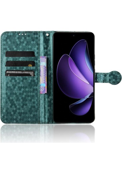 Oppo Reno 13F 5g Manyetik Toka Deri Cüzdan Kapak Geometrik Için Kılıf (Yurt Dışından) indirimleri