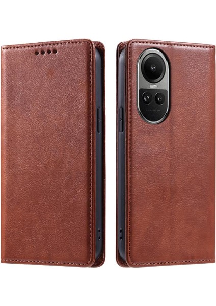 Oppo Reno 10 5g Pu Deri Ince Cüzdan Koruyucu Manyetik Için Flip Case (Yurt Dışından) fırsatları