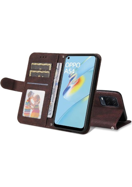 Oppo A16 4G/A16S Kart Yuvası Tutucular Için Kılıf Darbeye Dayanıklı Uzun Kayış Cüzdan (Yurt Dışından) modelleri