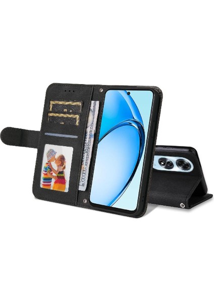 Oppo A60 4g Kısa Kayış Darbeye Dayanıklı Cüzdan Uzun Kayış Kartı Için Flip Case (Yurt Dışından) fırsatları