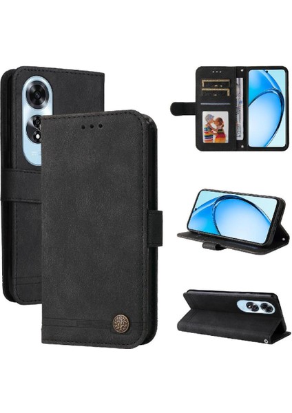 Oppo A60 4g Kısa Kayış Darbeye Dayanıklı Cüzdan Uzun Kayış Kartı Için Flip Case (Yurt Dışından) indirimleri