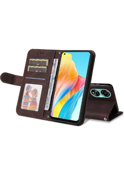 Oppo A78 4g Darbeye Kısa Kayış Uzun Kayış Kart Yuvası Için Flip Case (Yurt Dışından) indirimleri