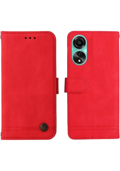 Oppo A78 4g Darbeye Kısa Kayış Uzun Kayış Kart Yuvası Için Flip Case (Yurt Dışından) fırsatları