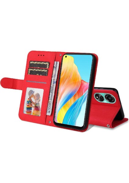 Oppo A78 4g Darbeye Kısa Kayış Uzun Kayış Kart Yuvası Için Flip Case (Yurt Dışından) indirimleri