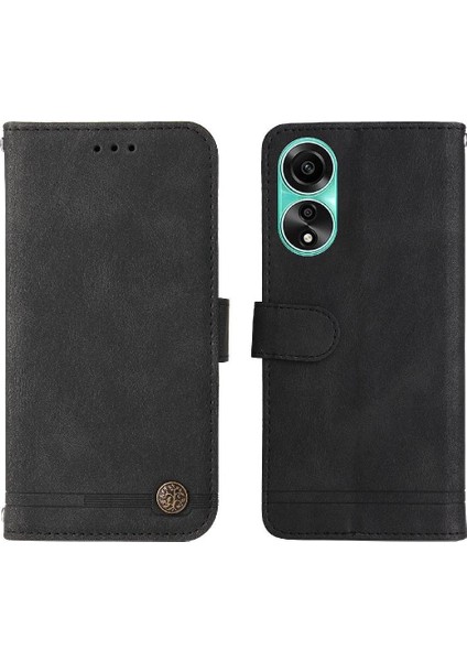 Oppo A78 4g Darbeye Kısa Kayış Uzun Kayış Kart Yuvası Için Flip Case (Yurt Dışından) fırsatları