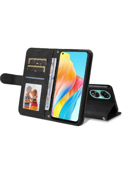 Oppo A78 4g Darbeye Kısa Kayış Uzun Kayış Kart Yuvası Için Flip Case (Yurt Dışından) indirimleri