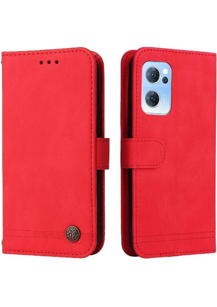 Oppo Find X5 Lite Kart Yuvası Sahipleri Için Flip Case Kısa Kayış Cüzdan Uzun (Yurt Dışından) modelleri