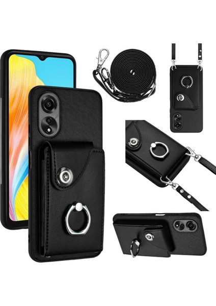 Oppo A38 4g Doğru Insizyon Kickstand Için Uyumlu Kılıf (Yurt Dışından)