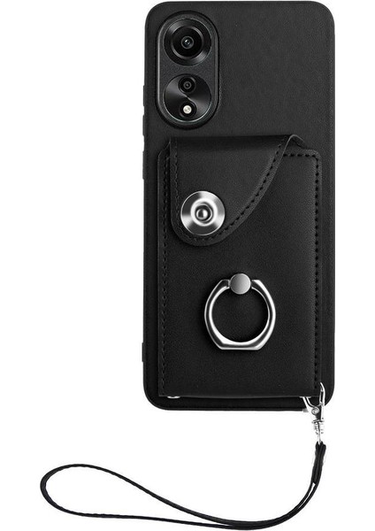 Oppo A78 4g Doğru Insizyon Kickstand Fonksiyonu Için Uyumlu Kılıf Yüksek (Yurt Dışından)