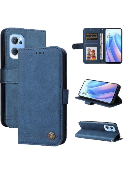 Oppo Find X5 Lite Kart Yuvası Sahipleri Için Flip Case Kısa Kayış Cüzdan Uzun (Yurt Dışından) indirimleri