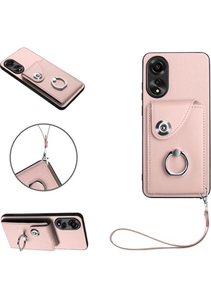 Oppo A78 4g Doğru Insizyon Kickstand Fonksiyonu Için Uyumlu Kılıf Yüksek (Yurt Dışından)