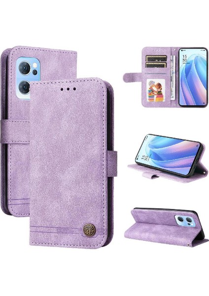 Oppo Find X5 Lite Kart Yuvası Sahipleri Için Flip Case Kısa Kayış Cüzdan Uzun (Yurt Dışından) indirimleri