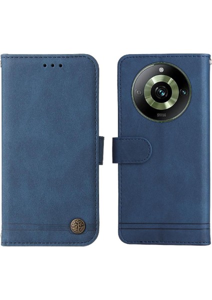 Realme 11 Pro Uzun Kayış Darbeye Kısa Kayış Kart Yuvası Için Flip Case (Yurt Dışından)