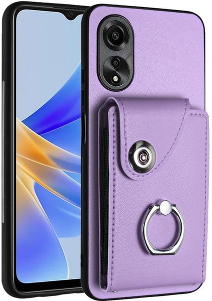 Oppo A17 Kickstand Fonksiyonu Için Uyumlu Durumda Doğru Kesi Benzersiz (Yurt Dışından)