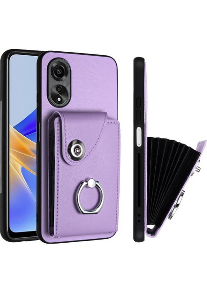 Oppo A17 Kickstand Fonksiyonu Için Uyumlu Durumda Doğru Kesi Benzersiz (Yurt Dışından) modelleri