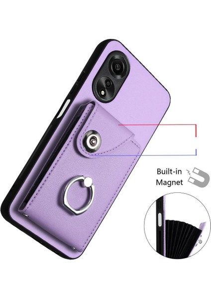Oppo A17 Kickstand Fonksiyonu Için Uyumlu Durumda Doğru Kesi Benzersiz (Yurt Dışından) indirimleri